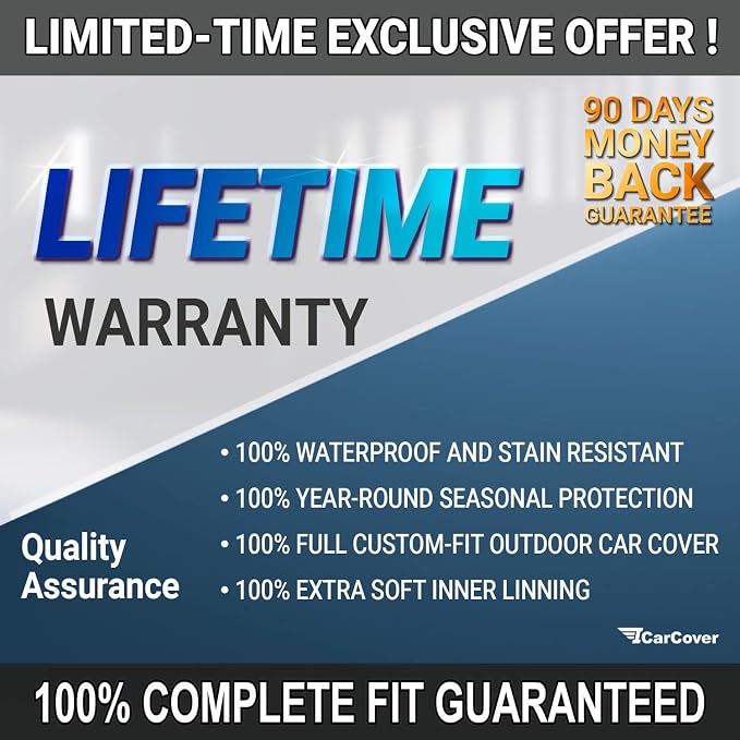 iCarCover Premium Car Cover for 1947-1950 Buick Sedanette Heavy Duty Waterproof - Image 3