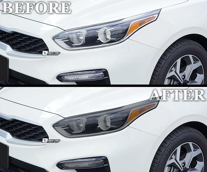 BOGAR TECH DESIGNS Full Headlight Head Light Tint Kit Compatible - Image 3