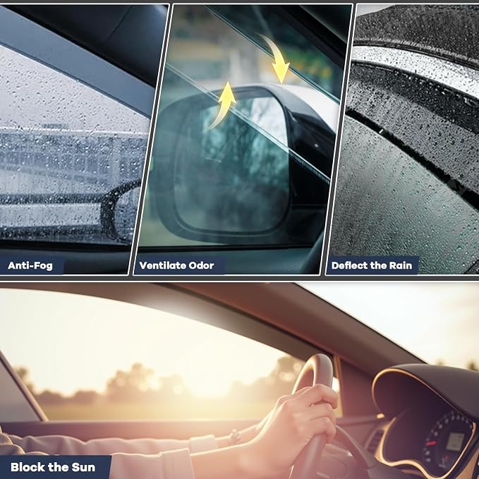 in Channel Auto Rain Guards Fit - Image 6