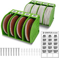 5 Inch Professional Sanding Discs Tool Storage Boxes Set by GOSTLE