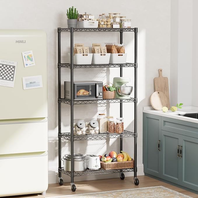SINGAYE Garage Heavy Duty Shelving Unit Kitchen Pantry Close Home Organizers - Image 2