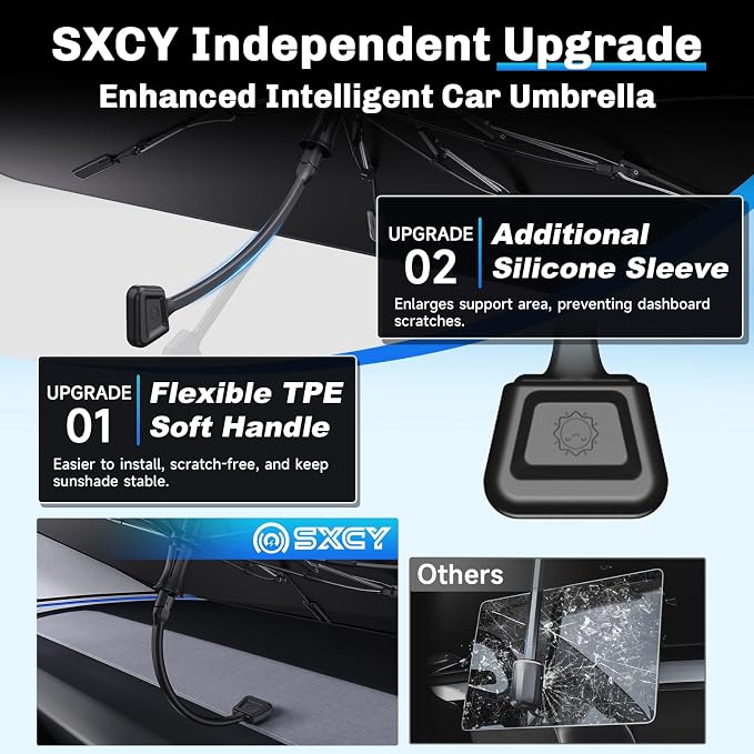 SXCY for 2024 2025 Buick Envista Windshield Umbrella Sunshade for 2024 2025 - Image 3