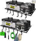 Garage Wall Shelving, 2X4ft Garage Storage Rack, Heavy Duty Wall Mounted by Colinktool