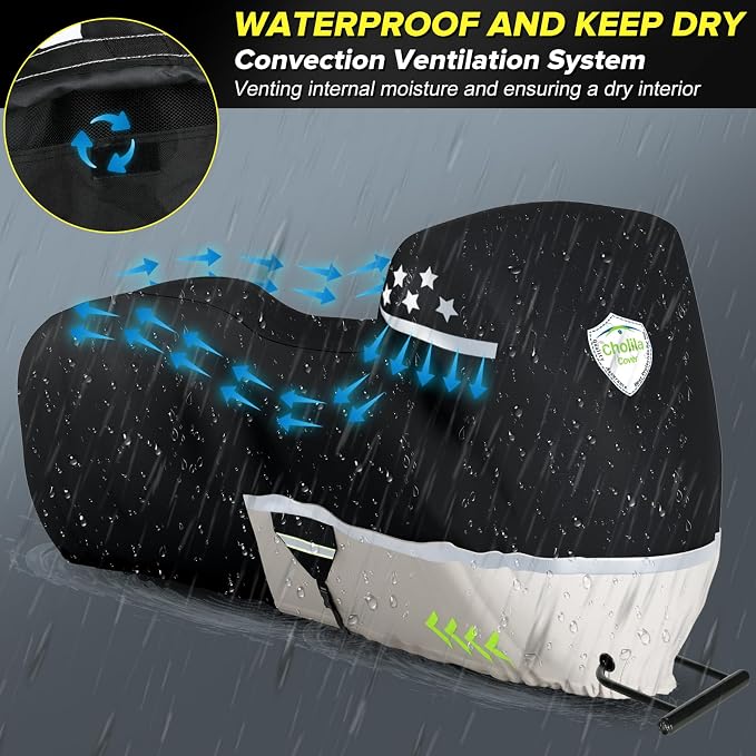 CholilaCover Motorcycle Cover for Touring Models - Image 5