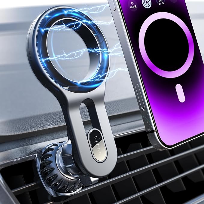 LISEN for MagSafe Car Mount Magnetic Car Phone Mount, Air Vent Phone Holder Car by Lisen