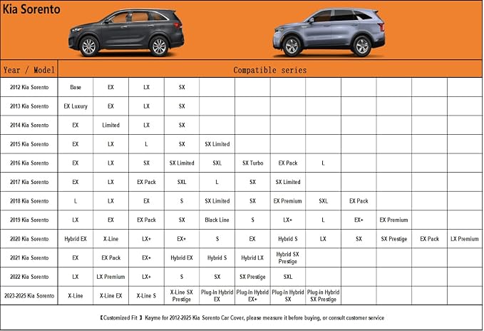 Kayme 6 Layers SUV Car Cover Custom Fit - Image 6