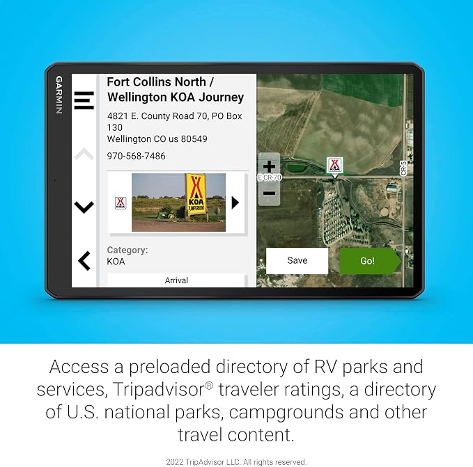 Garmin RV 1095, Extra-Large, Easy-to-Read 10” GPS RV Navigator, Custom RV - Image 6