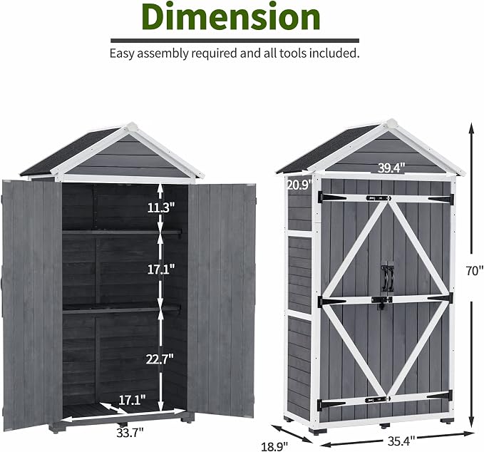 MCombo Outdoor Storage Cabinet - Image 4