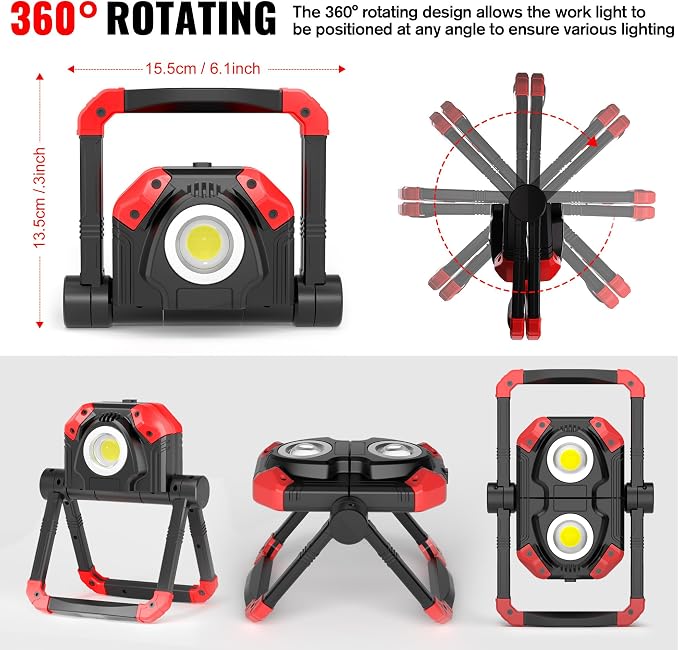Adelante Rechargeable LED Work Light - Image 2