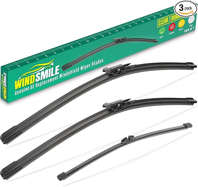 26" 22" 11" Windshield Wiper Blades Replacement by WINDSMILE