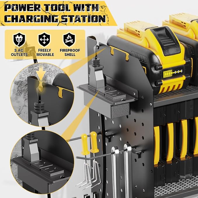 45" Large Power Tool Organizer Wall Mount - Image 5