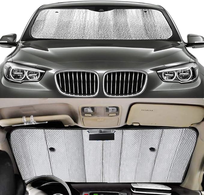 Big Ant Car Windshield Sunshade UV Ray Reflector Auto Window Sun Shade Visor - Image 3