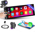 Single Din Car Stereo with Apple Carplay Android Auto, 6.9 Inch IPS Touch by INEFALA