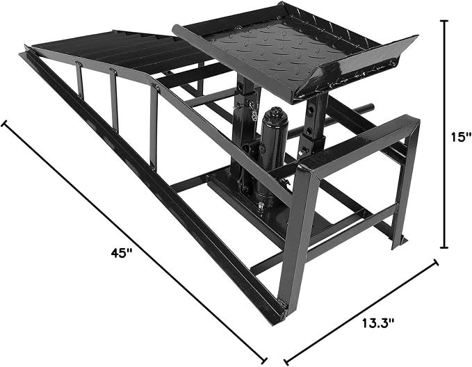 BLVD-LPF OBEY YOUR LUXURY 2 Pack Hydraulic Car Ramps 10000lbs 5T 11000lbs Low - Image 8