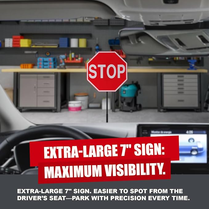 Securityman Garage Stop Sign Parking Aid | Garage Stoppers - Image 7