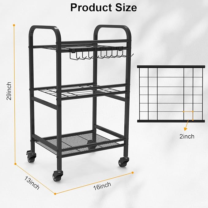 FZK Garden Tool Organizer, Garage Storage, Garden Tool Organizer - Image 4
