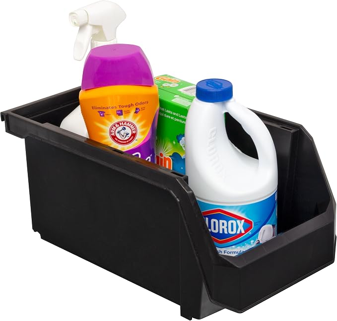 Plastic Containers for Organizing and Storage Bins for Closet, Garage or Pantry - Image 6