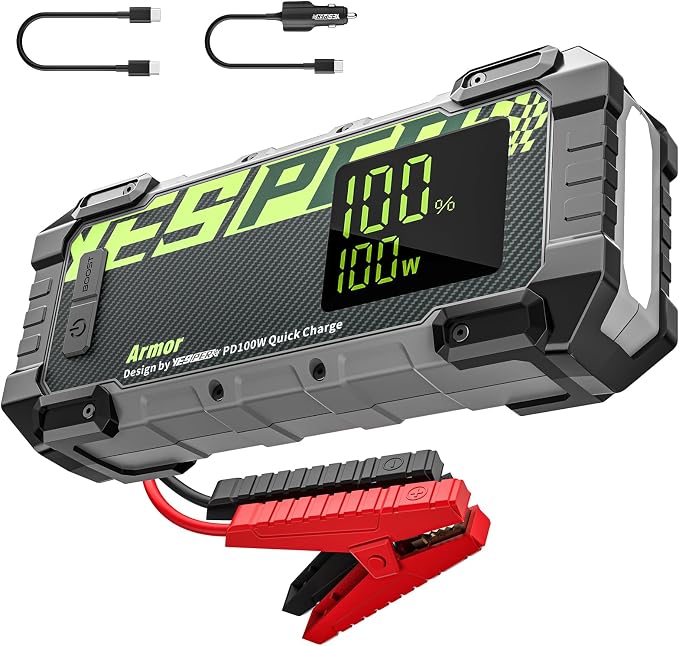 YESPER 3000A Jump Starter, 12V Car Battery Jump Starter by YESPER