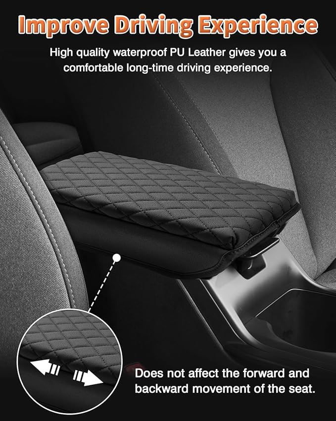 Shademax Custom for 2026 2025 Kia K4 Center Console Cover, Armrest Cover for K4 - Image 4