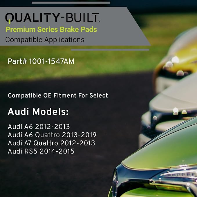 Premium Semi-Metallic Rear Brake Pads Compatible - Image 3