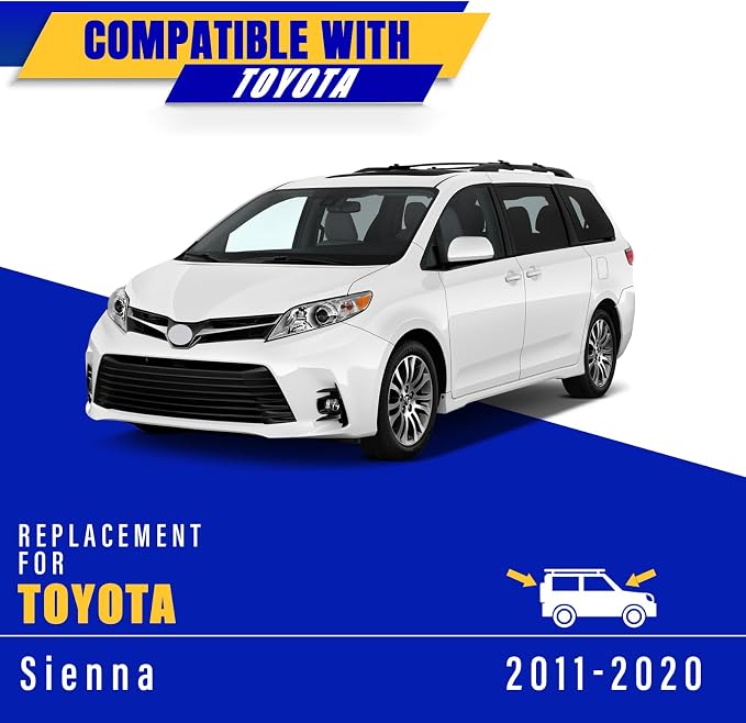 3 wipers Replacement for 2011-2020 Toyota sienna, Windshield Wiper Blades - Image 5