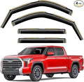 in-Channel Window Rain Guards Fit by Unknown