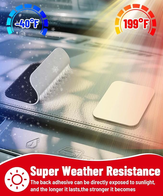 Hook and Loop Strips with Super Adhesive Heavy Duty, Made of 3M, Heat Resistant - Image 3