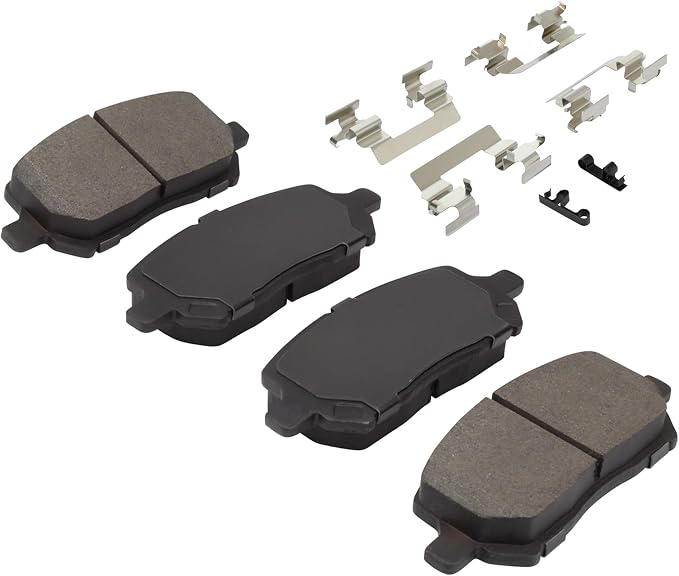 Premium Ceramic Front Brake Pads Compatible - Image 2