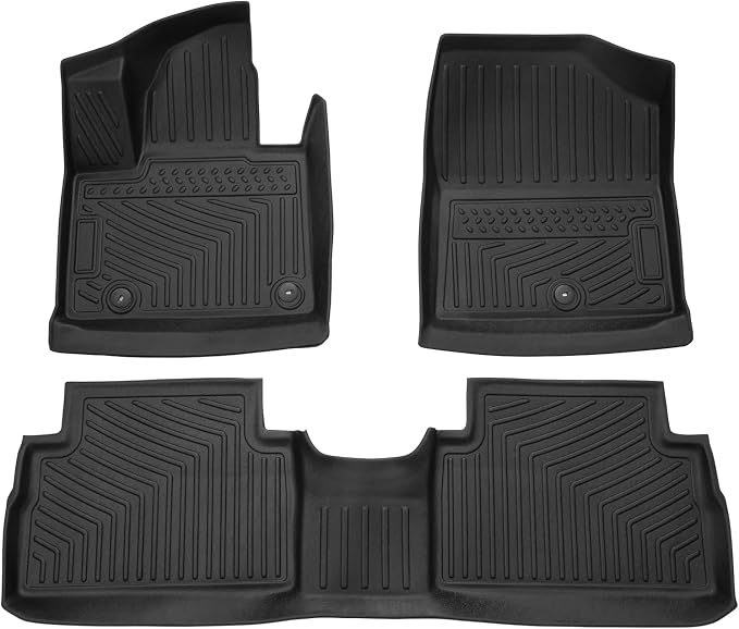 Powerty Floor Mats for 2021-2023 Hyundai Santa Fe 5 Seats, Custom Fit for by Powerty