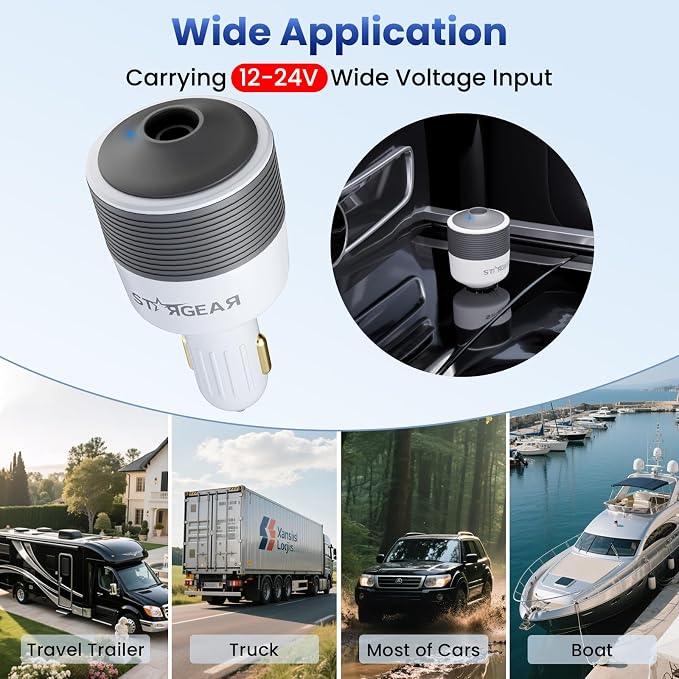 Starlink Mini Car Adapter - 12V to 24V DC Step Up Converter - Image 8
