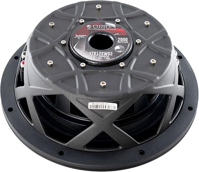 ORION XTR Series XTR12SWD2 Shallow Mount 12” Car Subwoofer, 2000W Max Power - Image 4