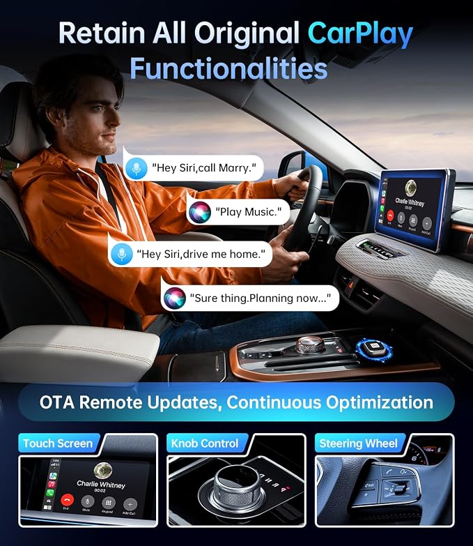 Wireless Carplay Adapter, 2025 Upgrade Mini USB Design - Image 6