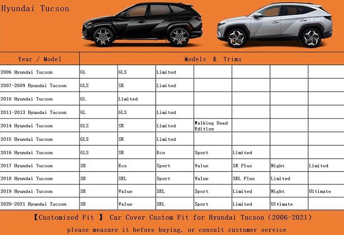 Kayme 7 Layers SUV Car Cover Custom Fit - Image 6