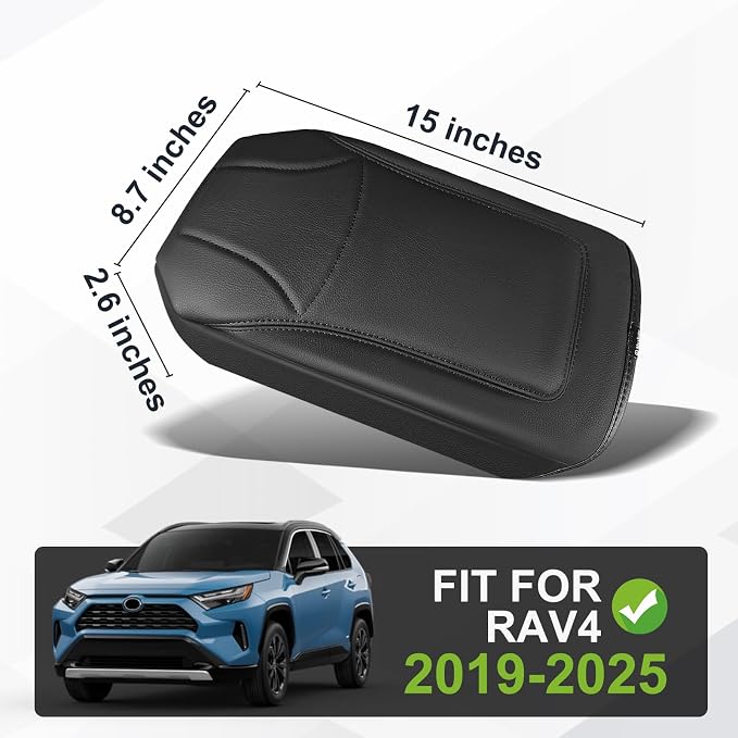 Muslogy Center Console Armrest Cover Compatible - Image 2