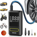 Tire Inflator Portable Air Compressor, Electric Bike Pump by JUSUOX