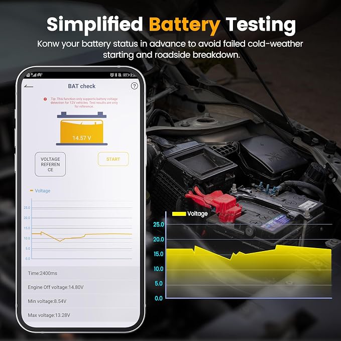 ANCEL AD310BT OBD2 Scanner Bluetooth - Image 5