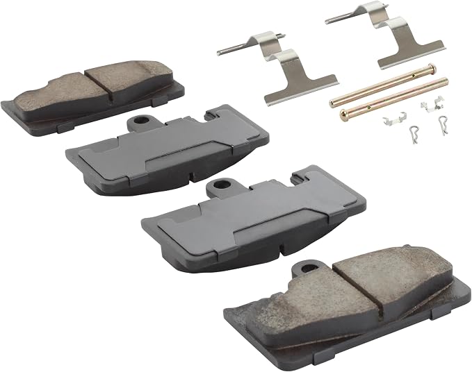 Premium Ceramic Rear Brake Pads Compatible - Image 2