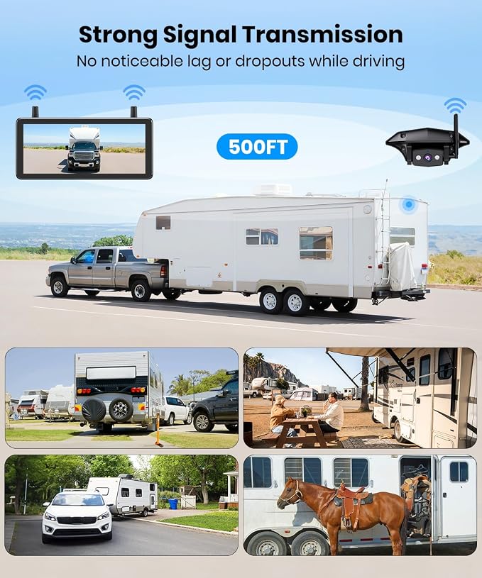 AUTO-VOX RV Backup Camera Wireless Plug and Play: Pre-Wired - Image 5