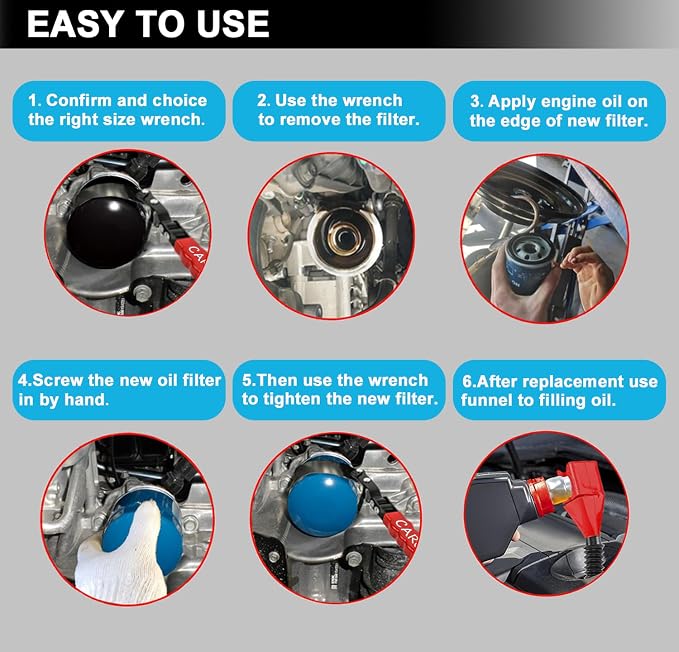 7pcs Oil Filter Wrench Set - Image 9