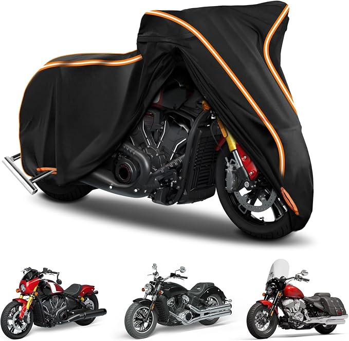 420D Waterproof Motorcycle Cover by BIGACOVER
