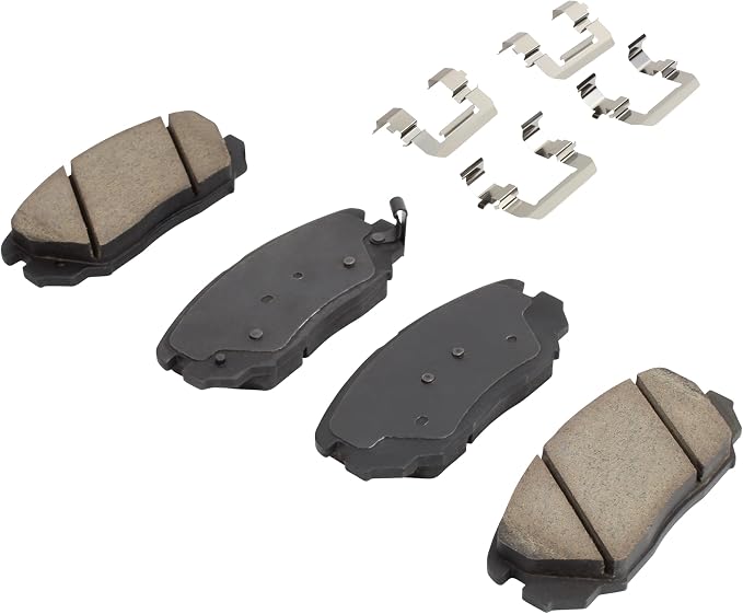 Premium Ceramic Front Brake Pads Compatible - Image 2
