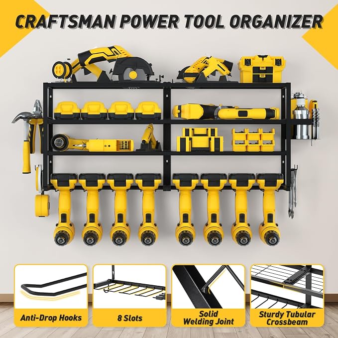 Large Power Tool Organizer Wall Mount - Image 6