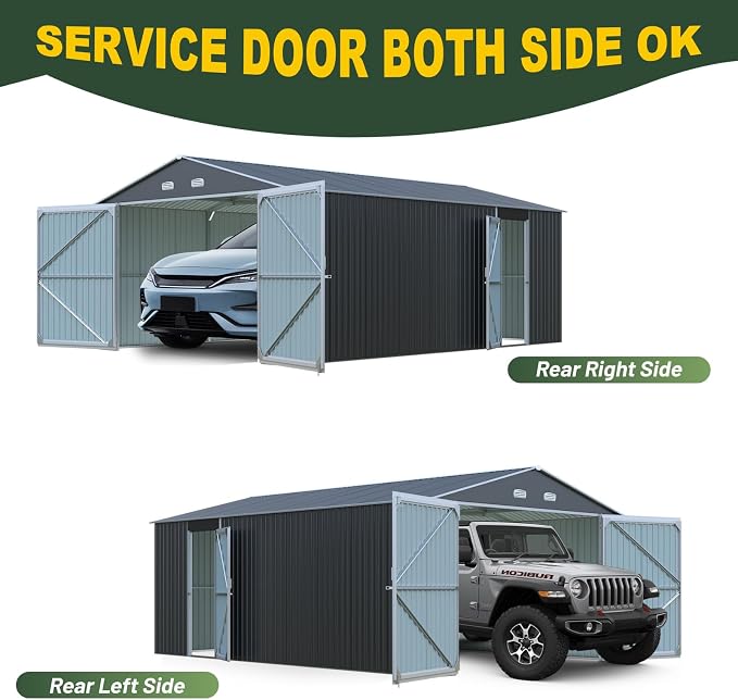 Outdoor Storage Shed 20x13 FT, Sheds & Outdoor Storage Clearance - Image 4