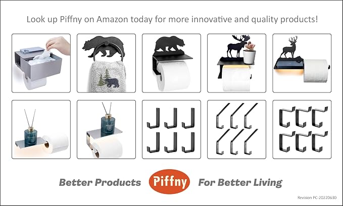 6 Pack Heavy Duty Steel C Style Double Wall Hooks - Image 6