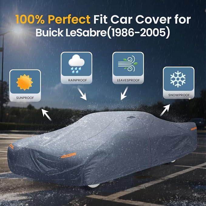 Waterproof Buick Lesabre Car Cover - Image 3