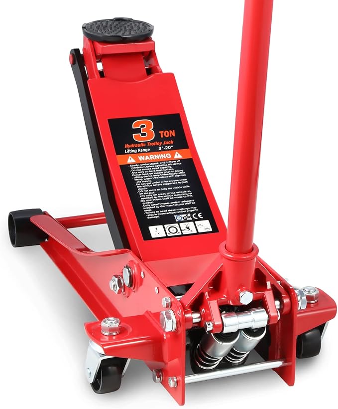 DNA MOTORING TOOLS-00235 Low Profile Hydraulic Trolley Service/Floor Jack by DNAMOTORING-Tools