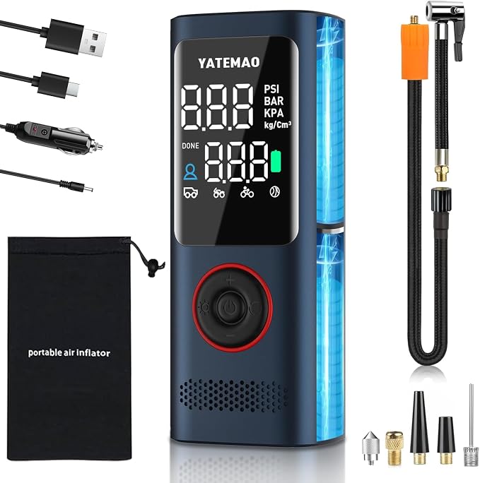 Tire Inflator Portable Air Compressor by Unknown