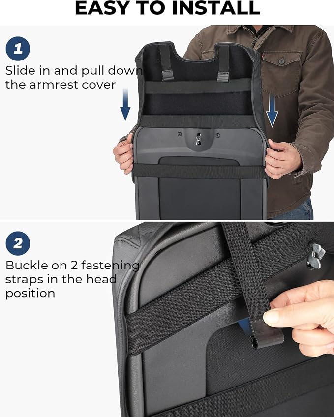 ISSYAUTO Center Console Cover Compatible - Image 2