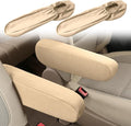 2PC Car Front Seat Armrest Covers, Universal Size Seat Arm Rest Cover, Flat by SmeytaCarAccessoriesSupply