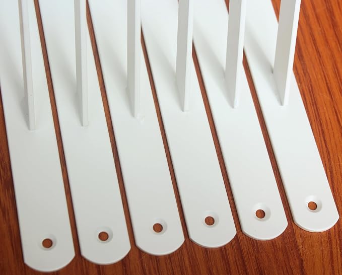 12 Pack L16 x H 10" White Heavy Duty Shelf Brackets - Image 3